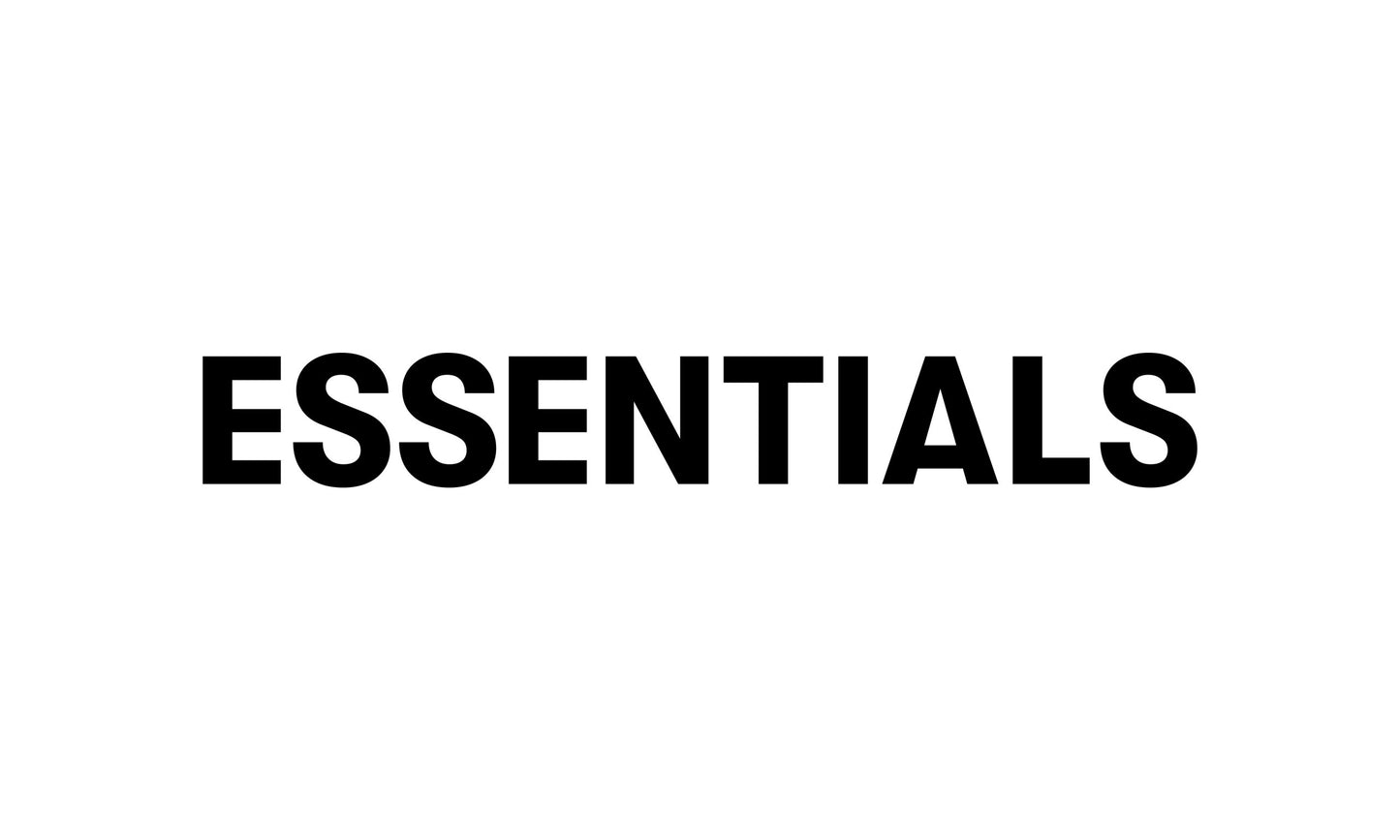 Essentials vendor